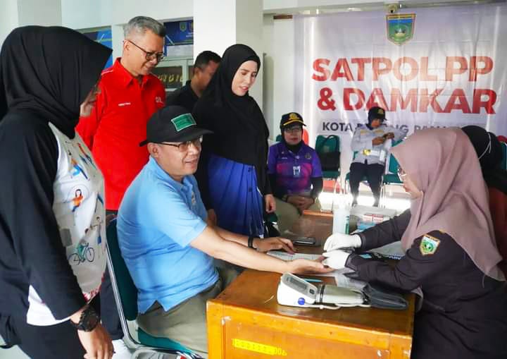 Peringati HUT Kopri ke 52, Pemko Padang Panjang lakukan Check Kesehatan.